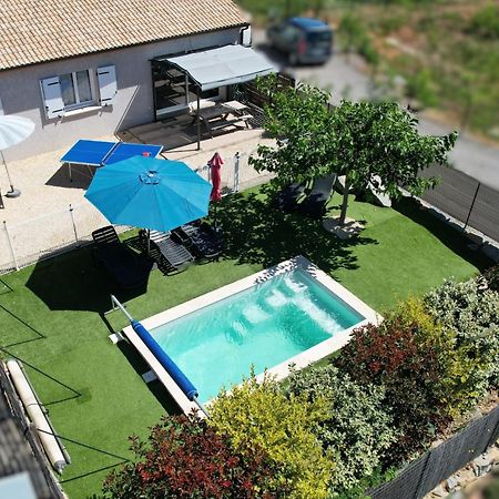 En Ardeche, Gite L'Odyssee Climatise Avec Sa Piscine Privee Et Chauffee Жоаюз Екстериор снимка