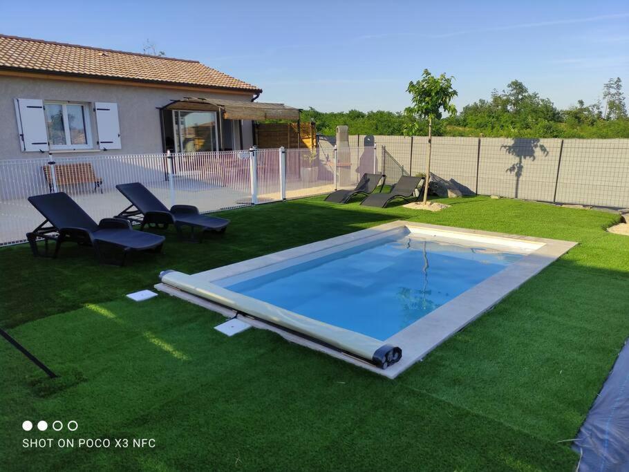 En Ardeche, Gite L'Odyssee Climatise Avec Sa Piscine Privee Et Chauffee Жоаюз Екстериор снимка