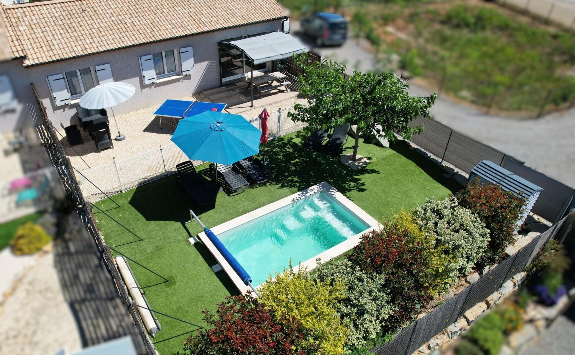 En Ardeche, Gite L'Odyssee Climatise Avec Sa Piscine Privee Et Chauffee Жоаюз Екстериор снимка